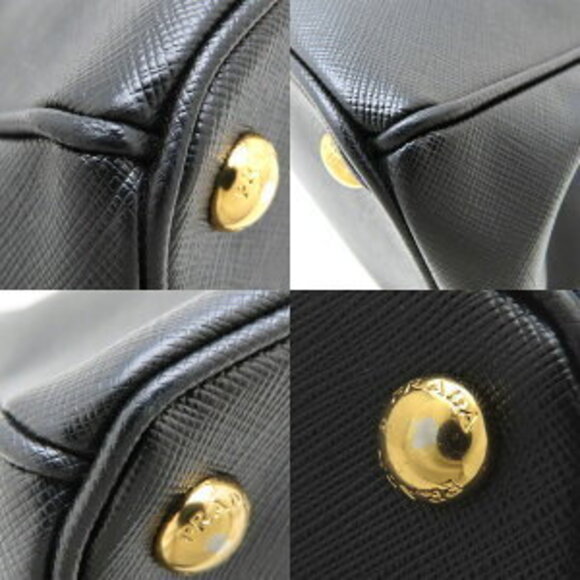Prada Handbag Saffiano Leather Black - Picture 4 of 10
